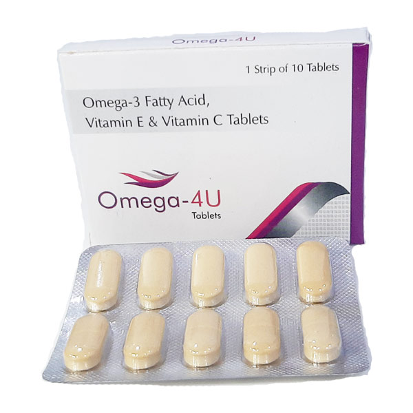 TAB. OMEGA  4 U- Omega 3, Vit. C, Vit. E